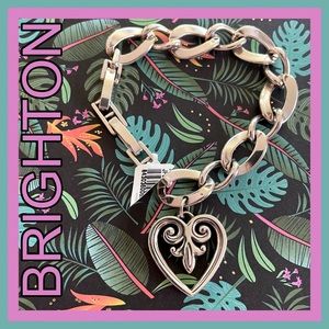 NWT -BRIGHTON HEART CHAIN BRACELET